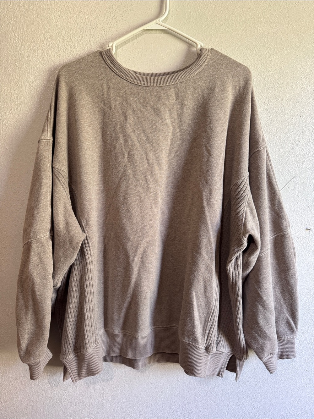 Women’s Aerie Crewneck Sweatshirt - Taupe